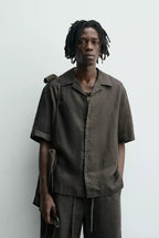 100% LINNEN RELAXED FIT OVERHEMD
