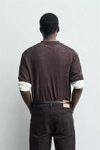100% LINNEN TRICOT POLO