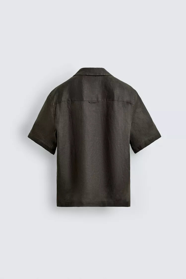 100% LINNEN RELAXED FIT OVERHEMD