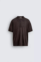 100% LINNEN TRICOT POLO