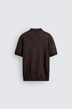 100% LINNEN TRICOT POLO