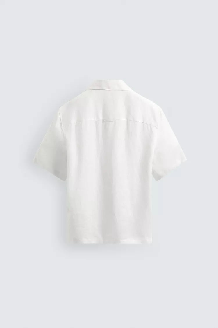 100% LINNEN RELAXED FIT OVERHEMD