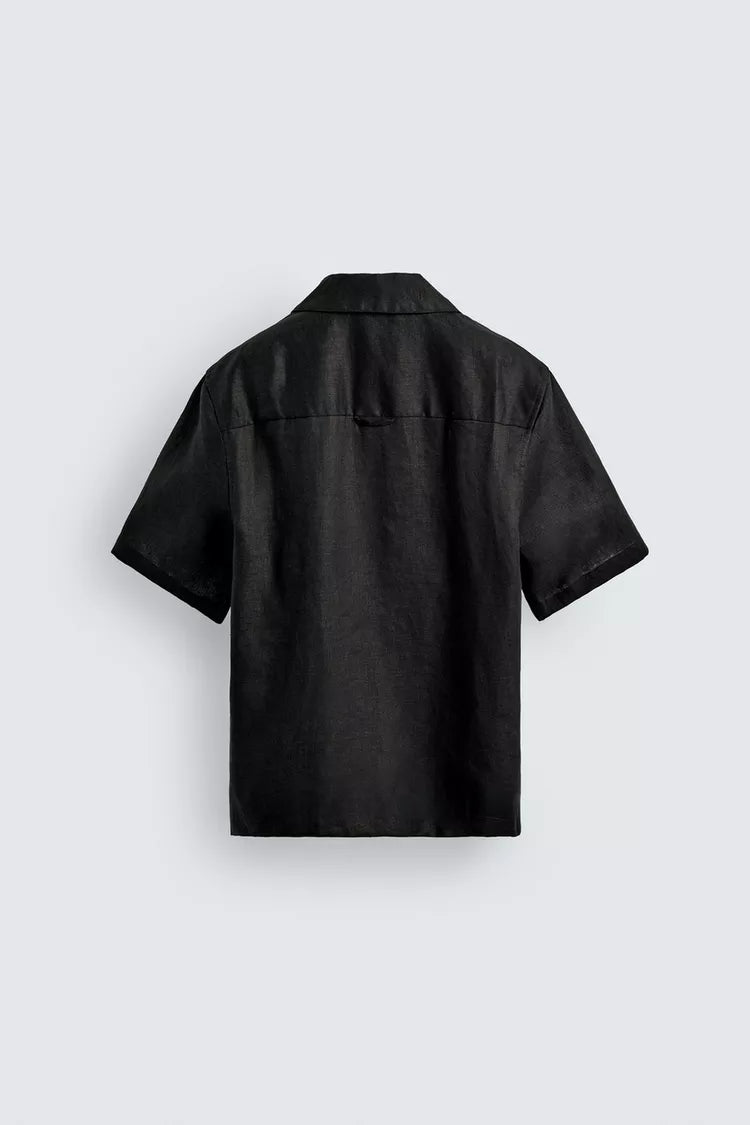 100% LINNEN RELAXED FIT OVERHEMD