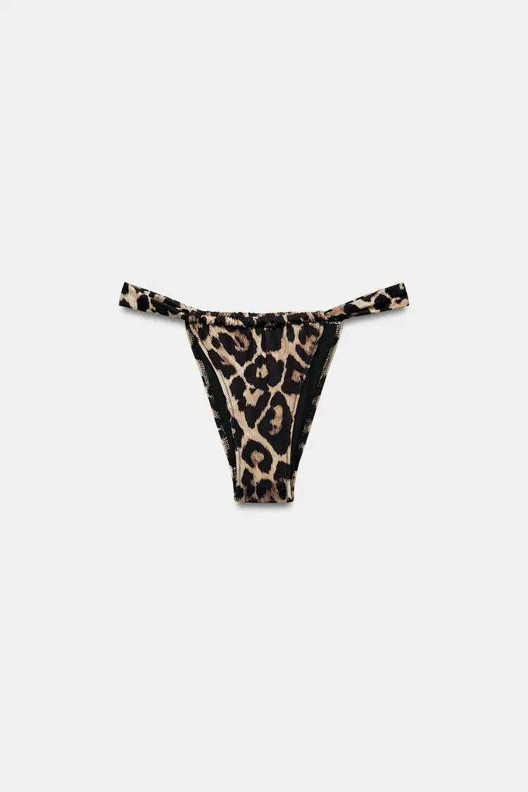 BIKINI SLIPJE MET DIERENPRINT