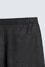 BERMUDA RELAXED FIT 100% LINNEN