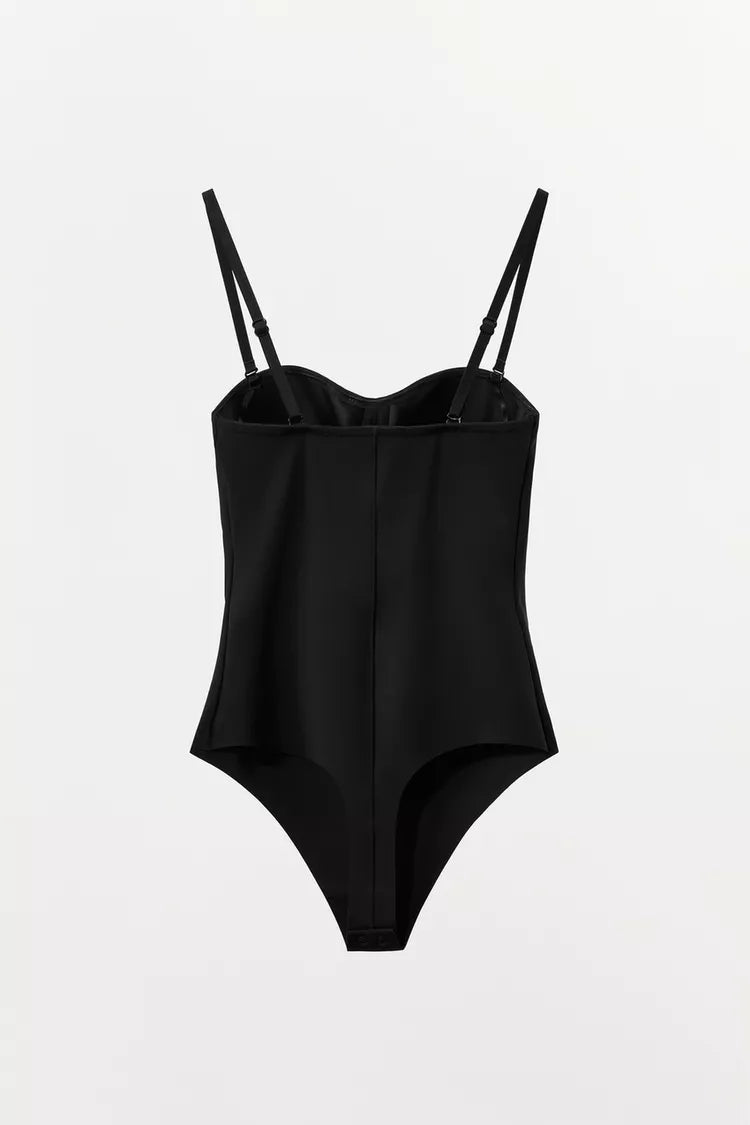BODY MET BEUGELS EN POLYAMIDE