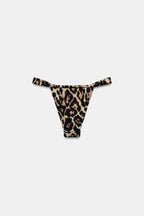BIKINI SLIPJE MET DIERENPRINT