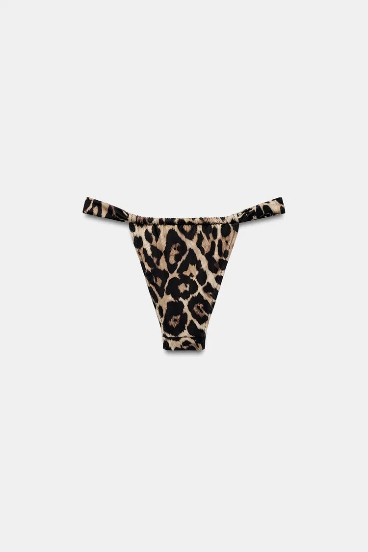 BIKINI SLIPJE MET DIERENPRINT