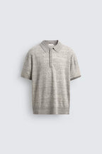 100% LINNEN TRICOT POLO