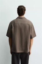 100% LINNEN RELAXED FIT OVERHEMD