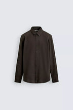 100% LINNEN OVERHEMD REGULAR FIT