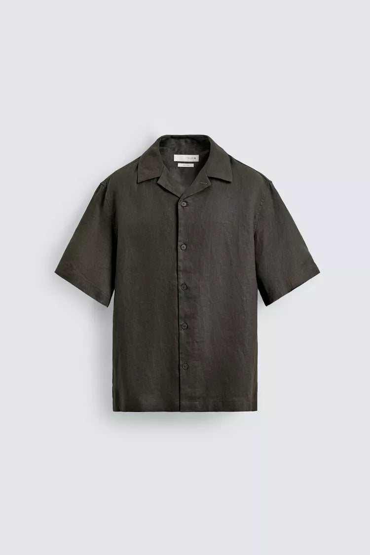 100% LINNEN RELAXED FIT OVERHEMD